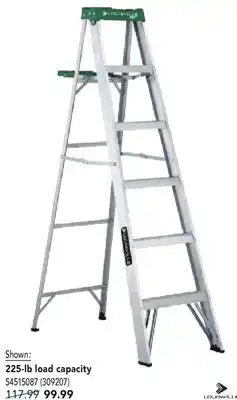 RONA 225-lb load capacity offer