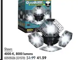 RONA Security Lights 4000-K, 8000 lumens offer