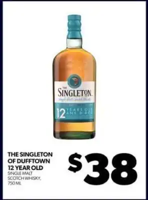Real Canadian Liquorstore The Singleton of Dufftown 12 Year Old offer