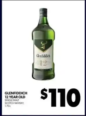 Real Canadian Liquorstore Glenfiddich 12 Year Old offer