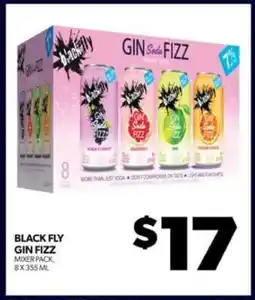 Real Canadian Liquorstore Black Fly Gin Fizz offer