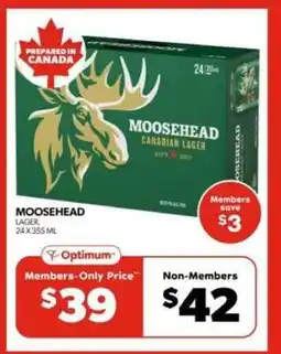 Real Canadian Liquorstore Moosehead Lager offer