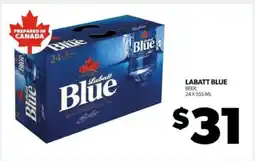 Real Canadian Liquorstore Labatt Blue offer
