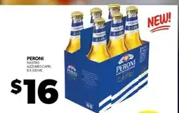Real Canadian Liquorstore PERONI NASTRO AZZURRO CAPRI offer