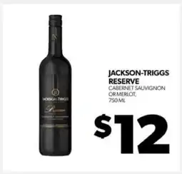 Real Canadian Liquorstore Jackson-Triggs Reserve offer