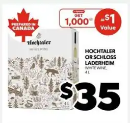 Real Canadian Liquorstore Hochtaler or Schloss Laderheim offer