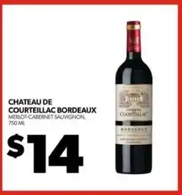 Real Canadian Liquorstore Chateau de Courteillac Bordeaux offer