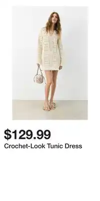 H&M Crochet-Look Tunic Dress offer