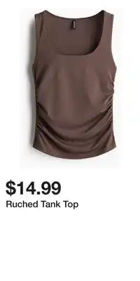 H&M Ruched Tank Top offer