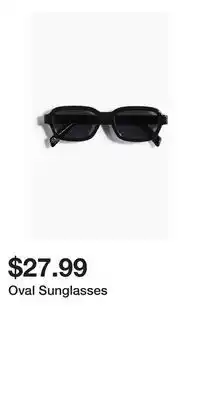 H&M Oval Sunglasses offer