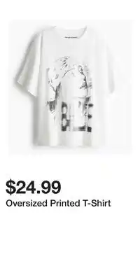 H&M Oversized Printed T-Shirt offer