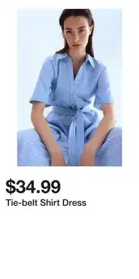 H&M Tie-belt Shirt Dress offer