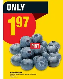No Frills BLUEBERRIES offer