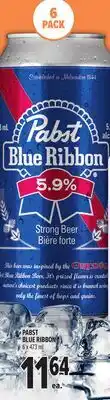 Metro PABST BLUE RIBBON offer