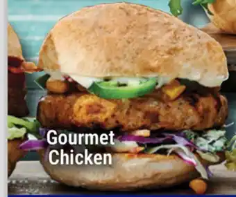 M & M Food Market Gourmet Chicken Burgers offer
