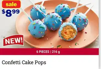 M & M Food Market Confetti Cake Pops offer