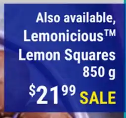 M & M Food Market Lemonicious Lemon Squares offer