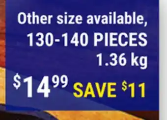 M & M Food Market 130-140 PIECES offer