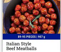 M & M Food Market Italian Style Beef Meatballs offer