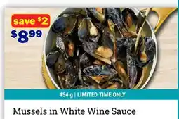 M & M Food Market Mussels in White Wine Sauce offer