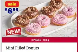 M & M Food Market Mini Filled Donuts offer