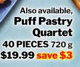 M & M Food Market Puff Pastry Quartet offer