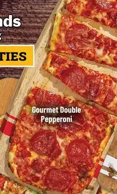 M & M Food Market Gourmet Double Pepperoni Flatbread offer