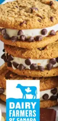 M & M Food Market Chocolate Chip Ice Cream Cookie Sandwiches offer