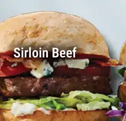 M & M Food Market Sirloin Beef Burger offer