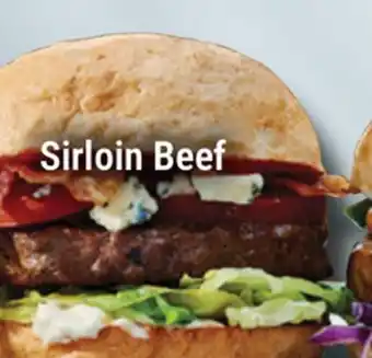 M & M Food Market Sirloin Beef Burger offer