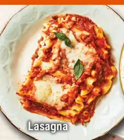 M & M Food Market Lasagna offer