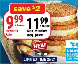 M & M Food Market Lemon Cookie Ice Cream Sandwiches offer