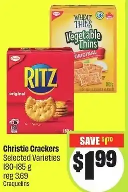 FreshCo Ritz Christie Crackers offer