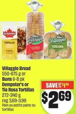 FreshCo Villaggio Bread or Buns offer
