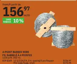 BMR 4-POINT BARBED WIRE offer