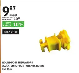 BMR ROUND POST INSULATORS offer