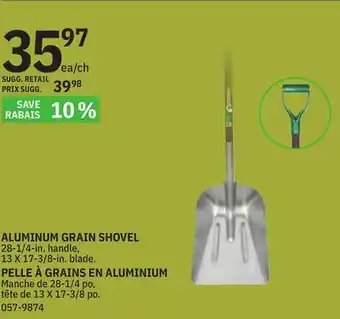 BMR ALUMINUM GRAIN SHOVEL offer