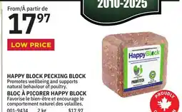BMR HAPPY BLOCK PECKING BLOCK offer