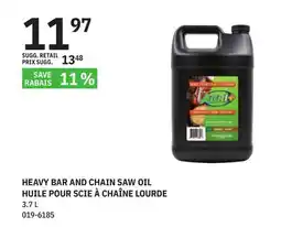 BMR HEAVY BAR AND CHAIN SAW OIL offer