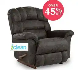 La Z Boy Randell iClean TM Fabric XL Recliner offer