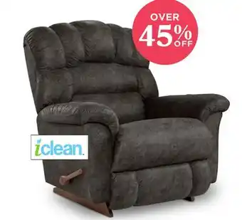La Z Boy Randell iClean TM Fabric XL Recliner offer