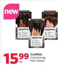 Rexall CLAIROL Colorstrong Hair Colour offer