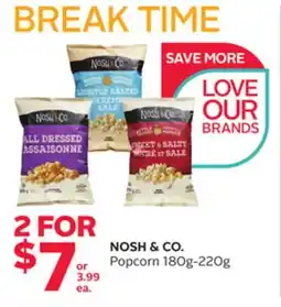 Rexall NOSH & CO. Popcorn offer