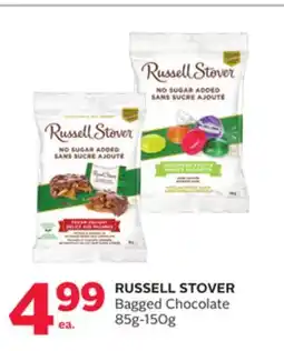 Rexall RUSSELL STOVER Bagged Chocolate offer