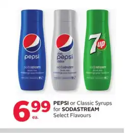 Rexall PEPSI or Classic Syrups for SODASTREAM offer