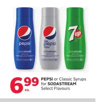 Rexall PEPSI or Classic Syrups for SODASTREAM offer