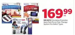 Rexall Circulation Promoter, Neck Pain Pro or Pain Therapy System Pro offer