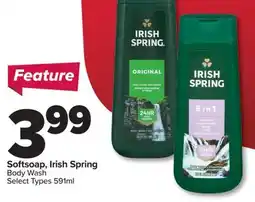 PharmaChoice Softsoap, Irish Spring Body Wash offer