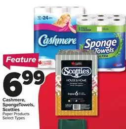 PharmaChoice Cashmere, SpongeTowels, Scotties Paper Products offer
