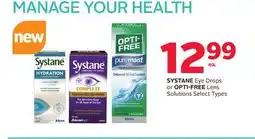 Rexall SYSTANE Eye Drops or OPTI-FREE Lens Solutions offer
